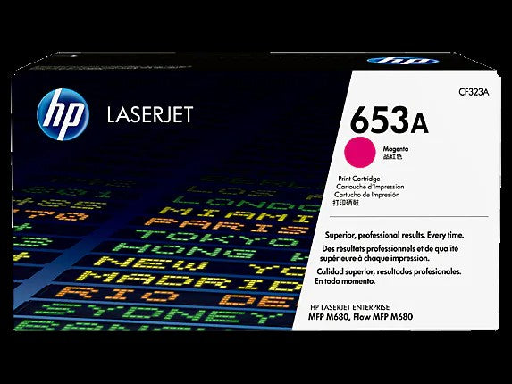 HP 653A toner magenta authentique LaserJet
