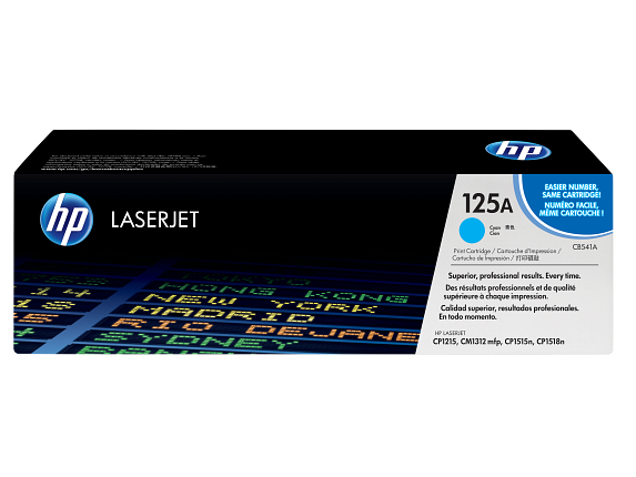 HP 125A toner LaserJet cyan authentique