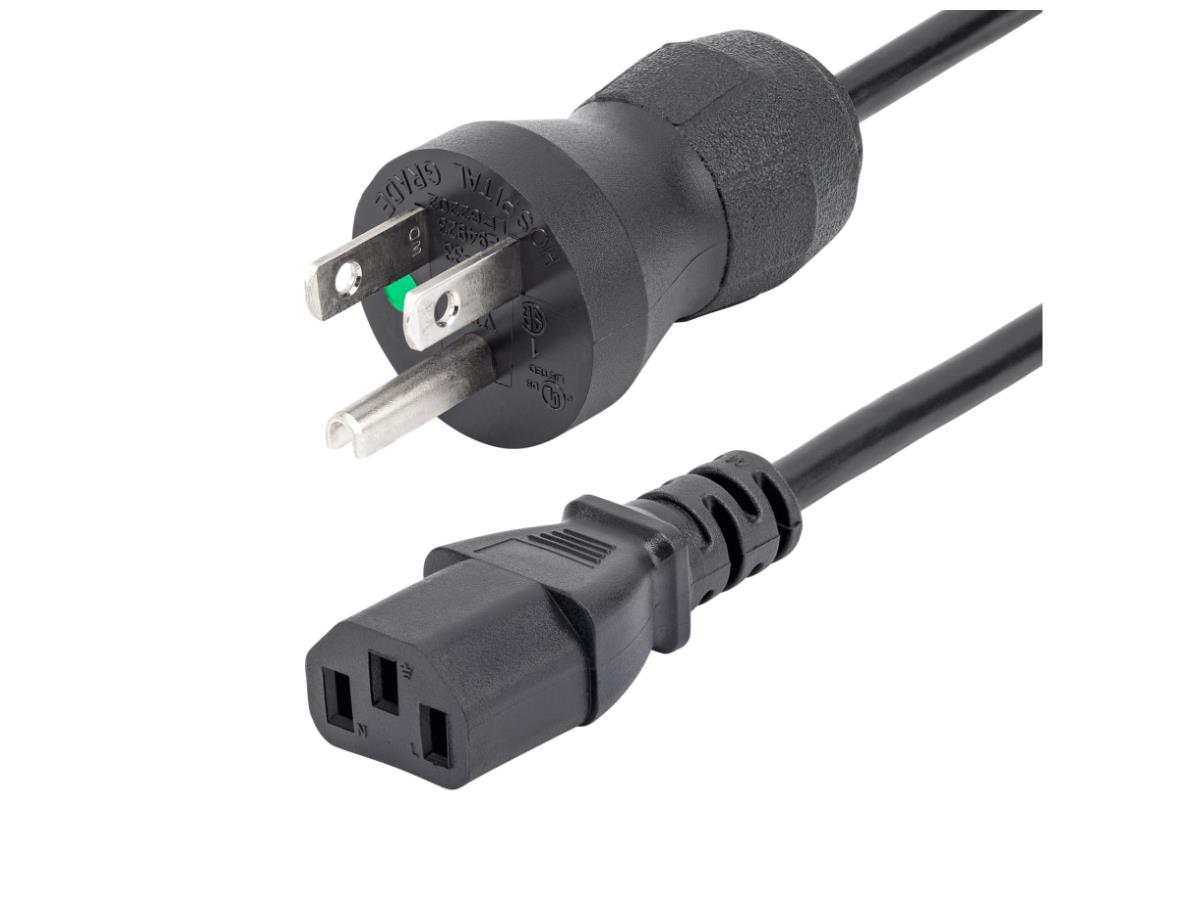 Cordon d'alimentation StarTech ‑ grade médical, C13, 3 pi