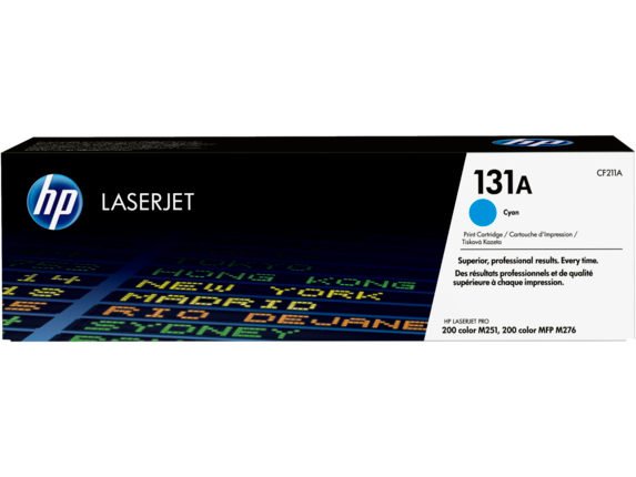 HP 131A toner LaserJet cyan authentique