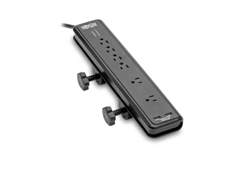 Parasurtenseur Tripp Lite ‑ 6 prises, USB, 120V, noir, disjoncteur