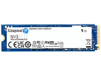 Kingston NV3 1TB NVMe PCIe 4.0 M.2 2280 SSD