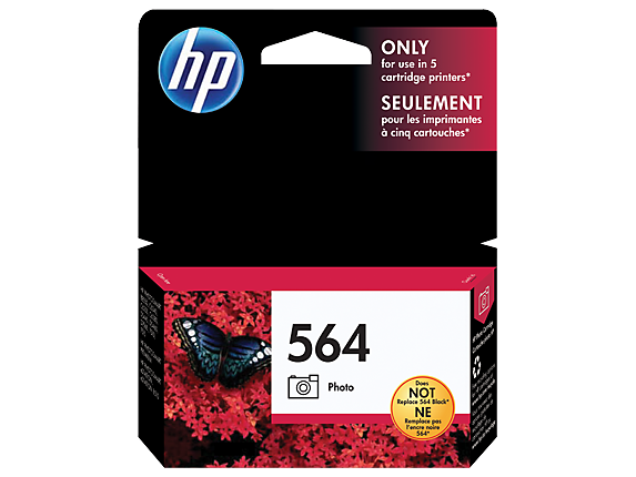 HP 564 cartouche d'encre cyan authentique