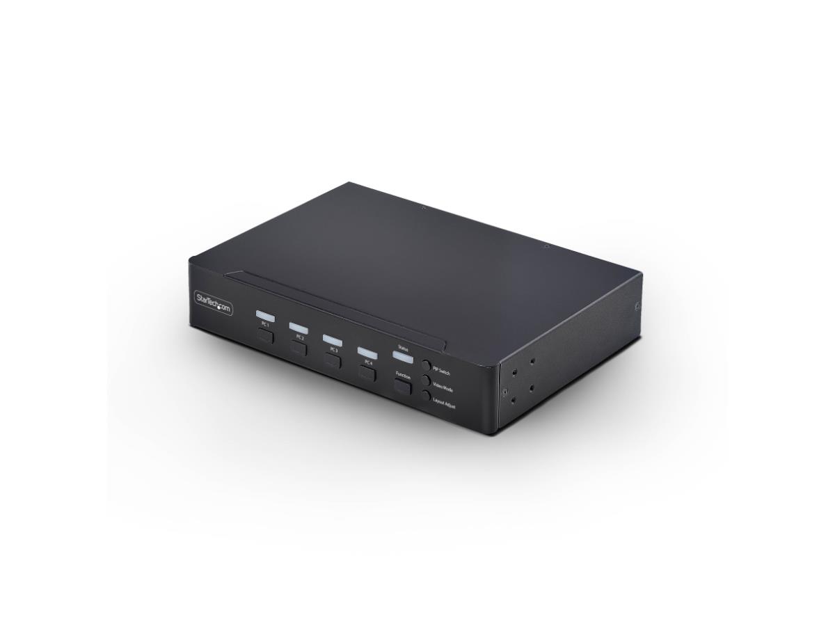 StarTech KVM Switch - 4 Port, DisplayPort 4K 60Hz