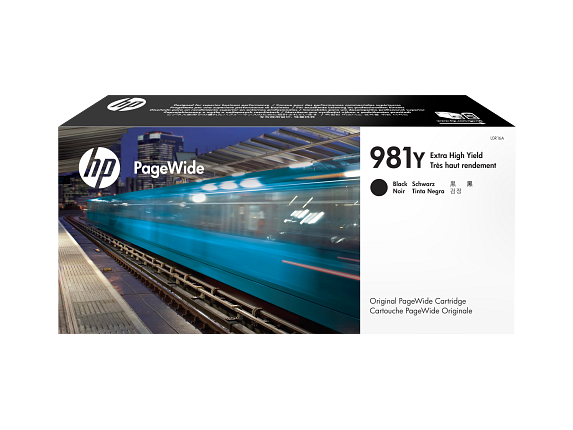 HP 981Y cartouche PageWide Noir extra grande capacité authentique