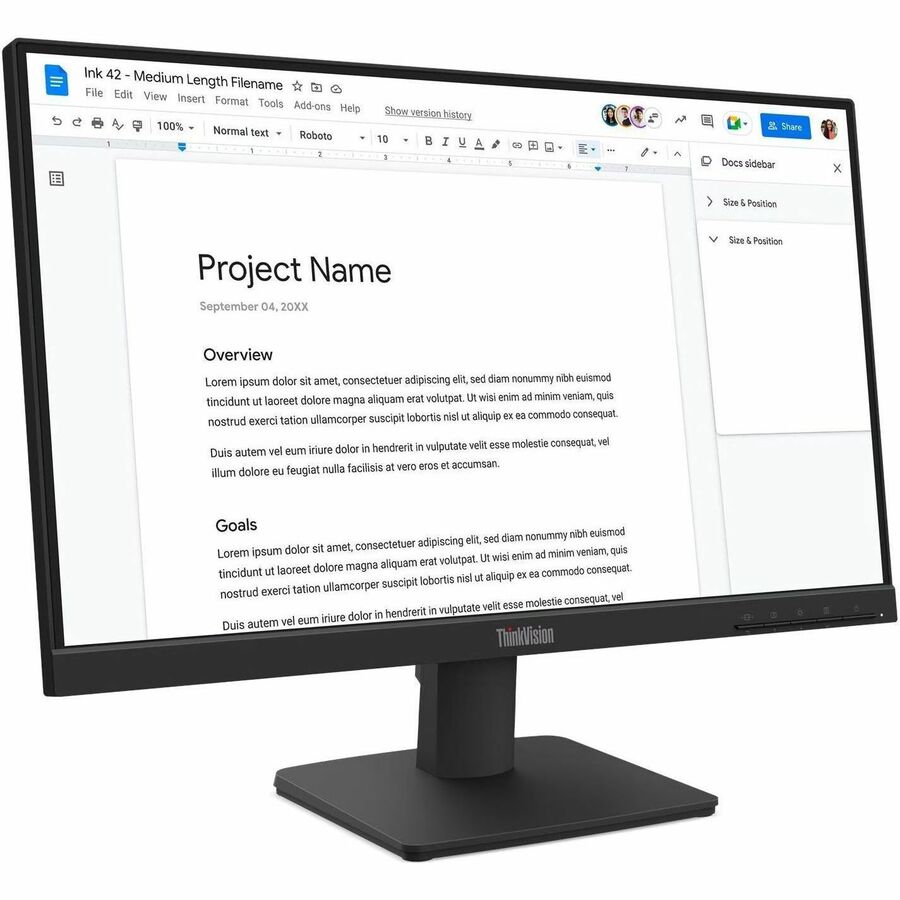 Moniteur Lenovo S22-4e - 22"