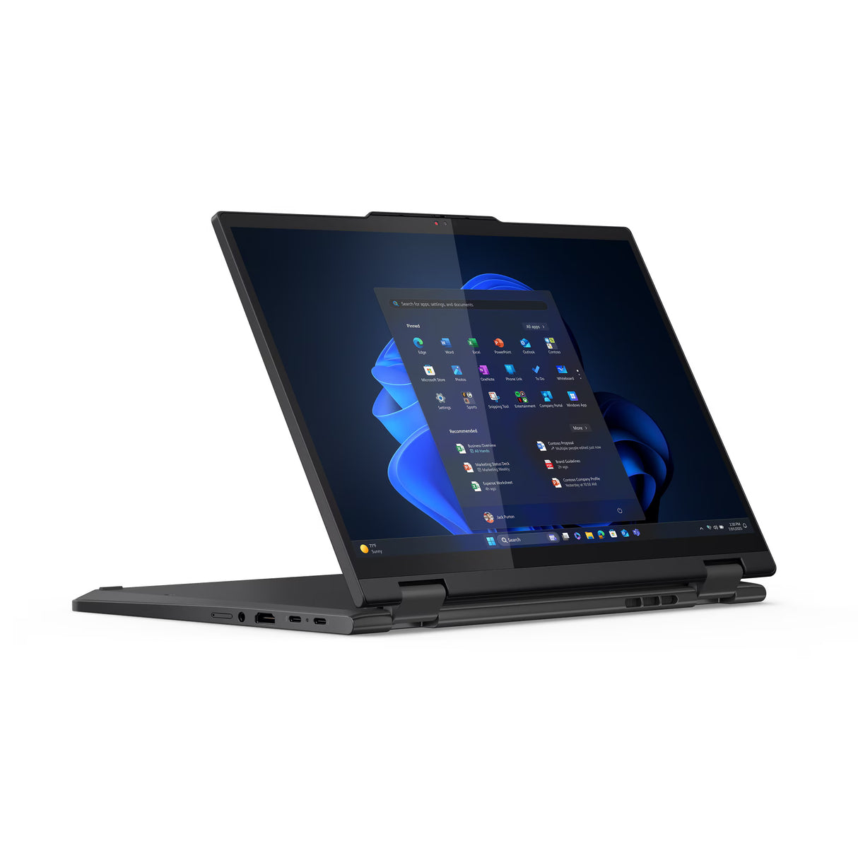 Portable 2-en-1 Lenovo T14s 2-in-1 G1 - Ultra 7 16 Go SSD 512 Go avec clavier FR-CA