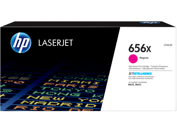 HP 656X Toner magenta LaserJet authentique grande capacité