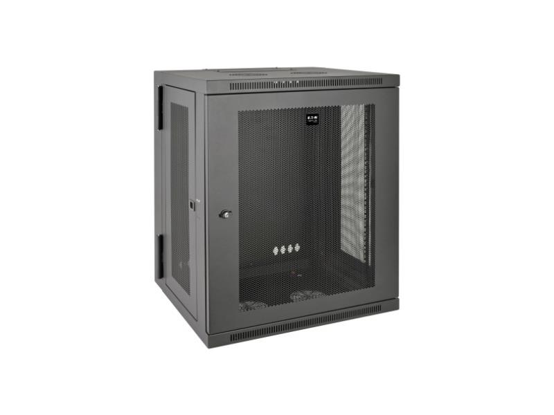 Baie rack Tripp Lite ‑ 15U, demi-hauteur, acier, noir