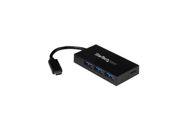 StarTech USB-C Hub - 4 Ports (3x USB-A + 1x USB-C), 5Gbps