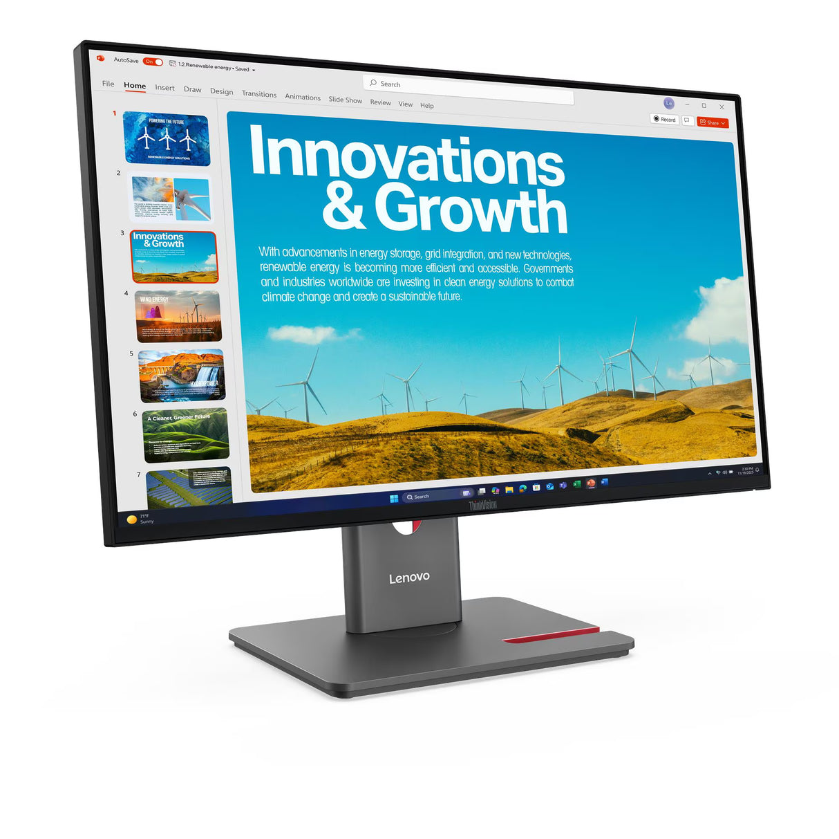 Moniteur Lenovo P24QD-40 -
