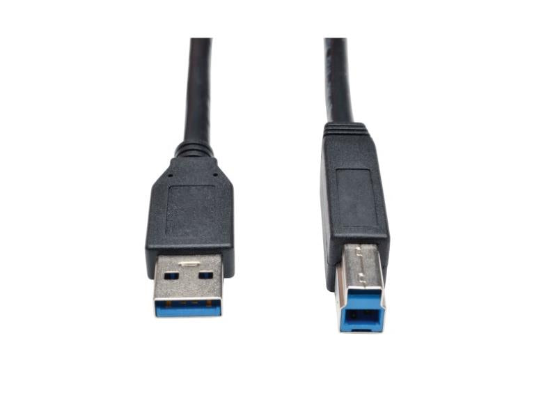 Câble USB Tripp Lite ‑ USB 3.2 Gen 1, A vers B, 15 pi, noir