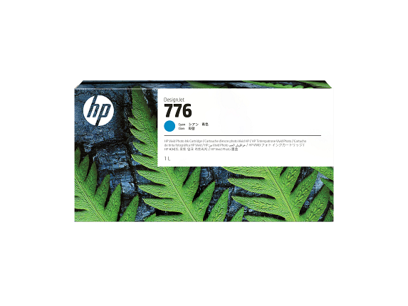 HP 776 Cartouche d’encre cyan - 1 litre