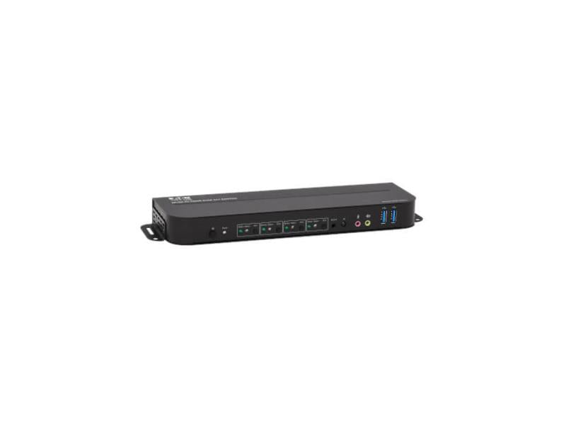 Tripp Lite 4-Port KVM Switch, HDMI/USB, 4K 60 Hz, HDR, HDCP 2.2
