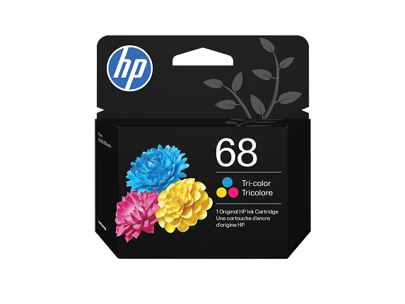 HP 68 Cartouche d’encre authentique Trois couleurs