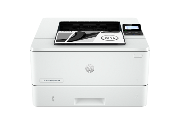 HP LaserJet Pro 4001dw Sans fil Noir et blanc Imprimante, Ethernet uniquement; Recto verso