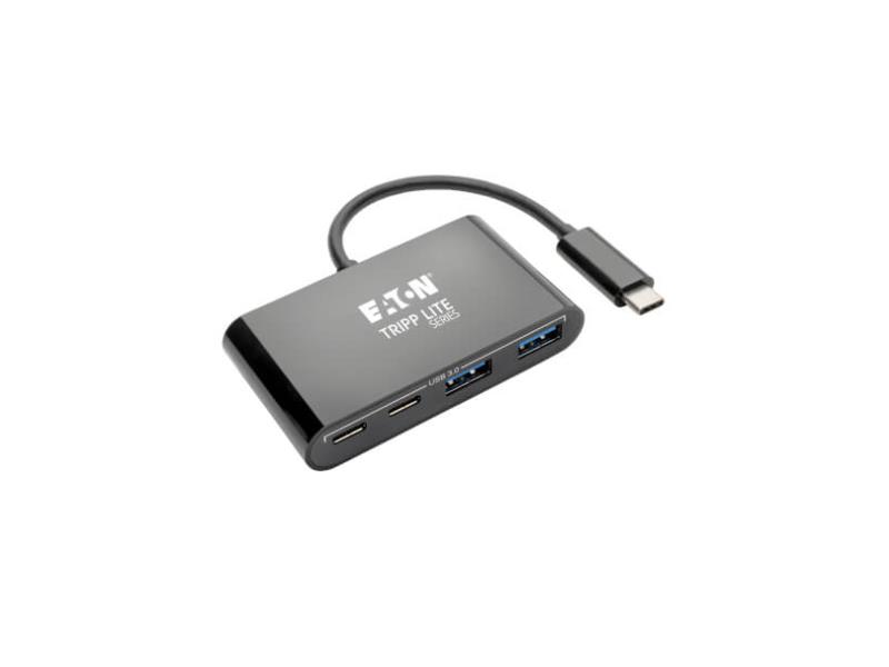 Tripp Lite USB Hub - 4-Port, USB 3.1, 2x USB-A + 2x USB-C, Thunderbolt 3