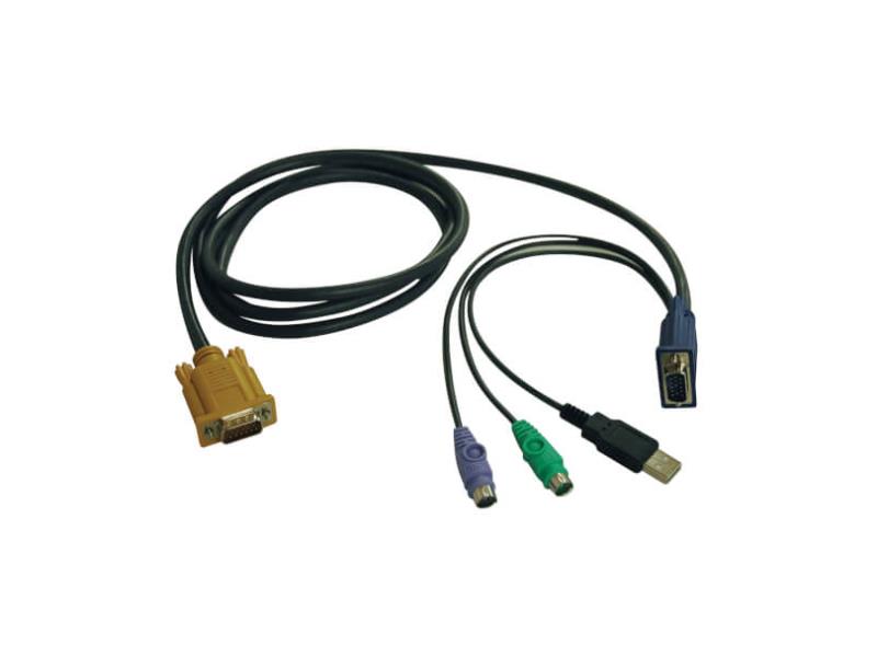 Câble KVM Tripp Lite ‑ USB/PS2 combo, série B020/B022, 6 pi