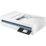 Scanner HP ScanJet Enterprise Flow N6600 fnw1 - à plat, A4, 1200 x 1200 DPI, 50 ppm/100 ipm, Wi-Fi