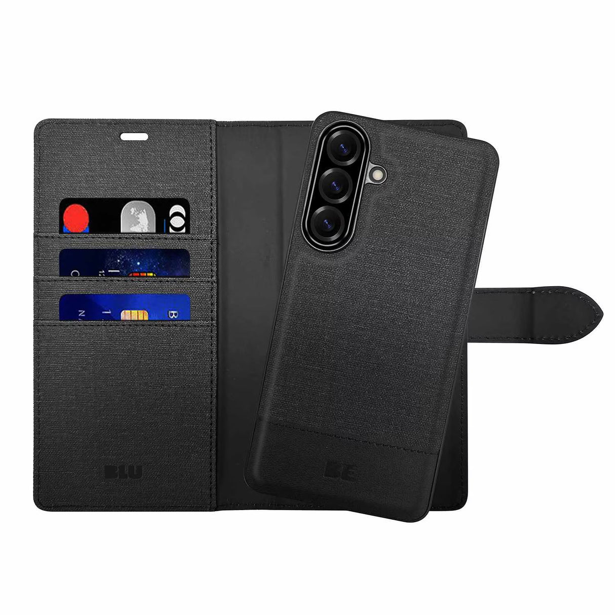 Black 2-in-1 Folio Case for Samsung Galaxy A57 5G