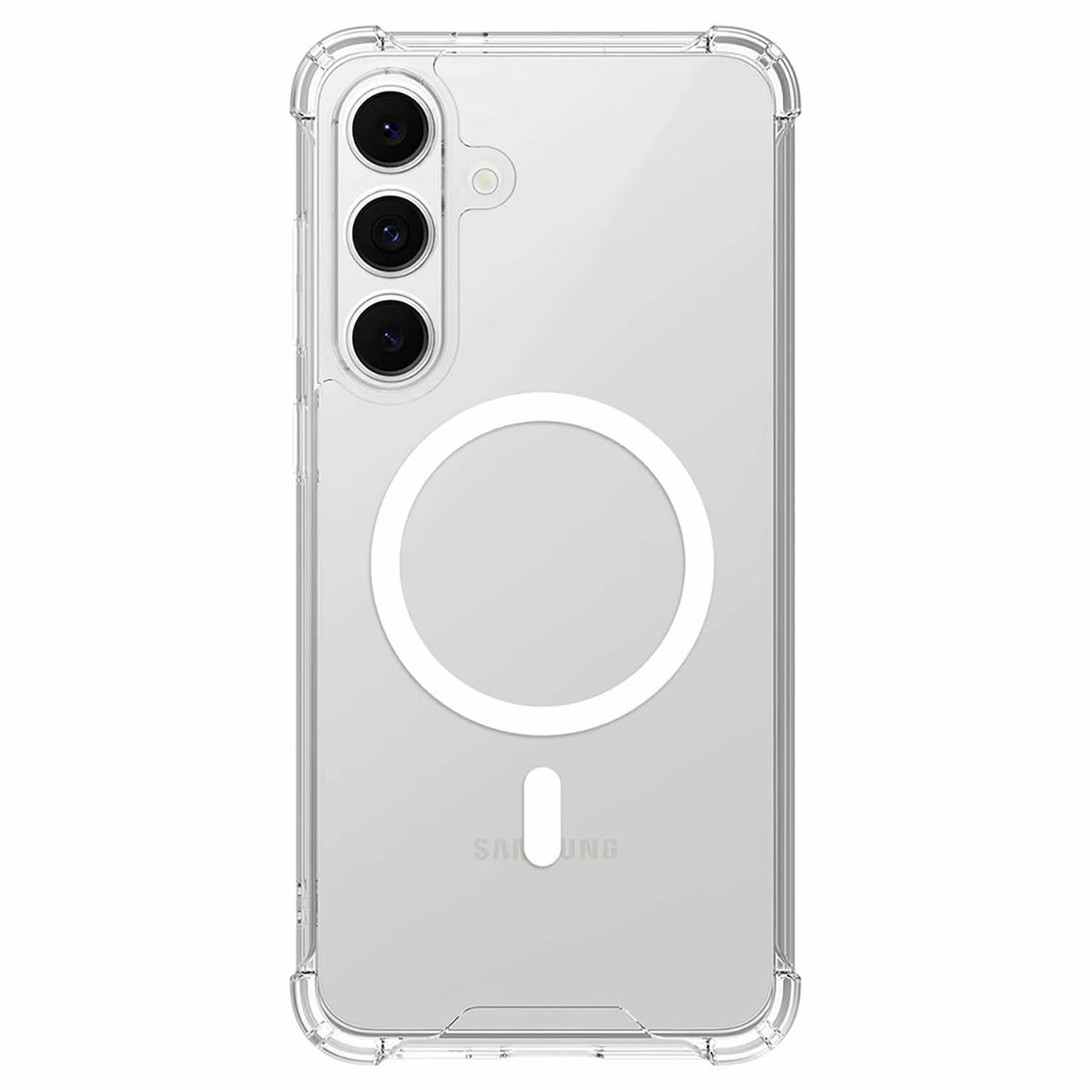 Étui Robuste DropZone avec Magnets Clear pour Samsung Galaxy S25 FE