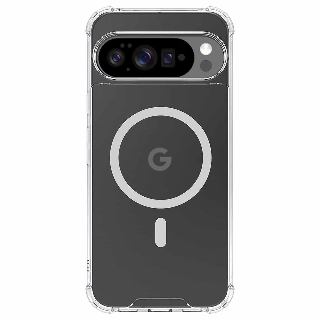 DropZone Rugged Case with Clear Magnets for Google Pixel 10 Pro XL