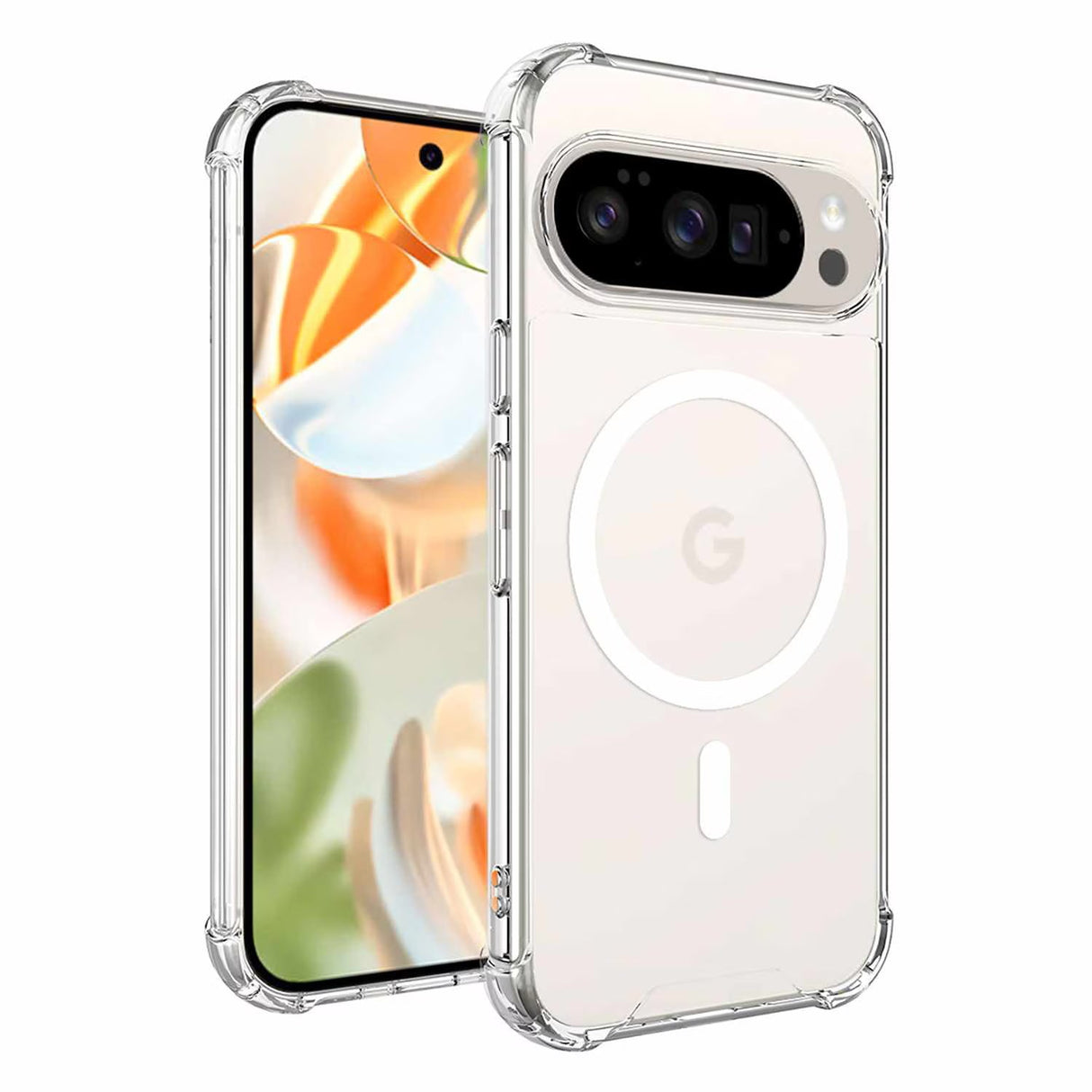 Étui Robuste DropZone avec Magnets Clear pour Google Pixel 10/10 Pro