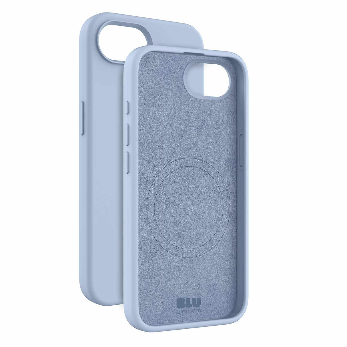 Étui Silicone MagSafe Bleu Pastel pour iPhone 17e/iPhone 16e