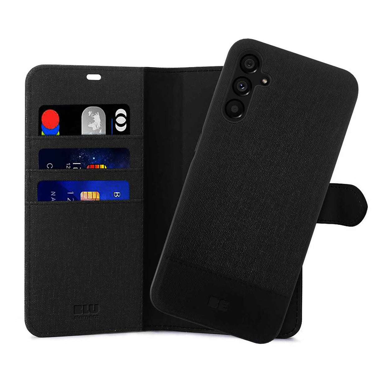 Étui Folio 2-in-1 Noir pour Samsung Galaxy S25/Galaxy S24