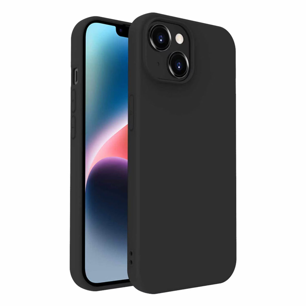 Étui Gel Skin Noir pour iPhone 17e/16e/15/14/13