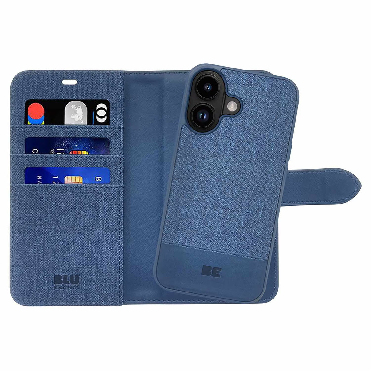 Lazuli Blue 2-in-1 Folio Case for iPhone 17