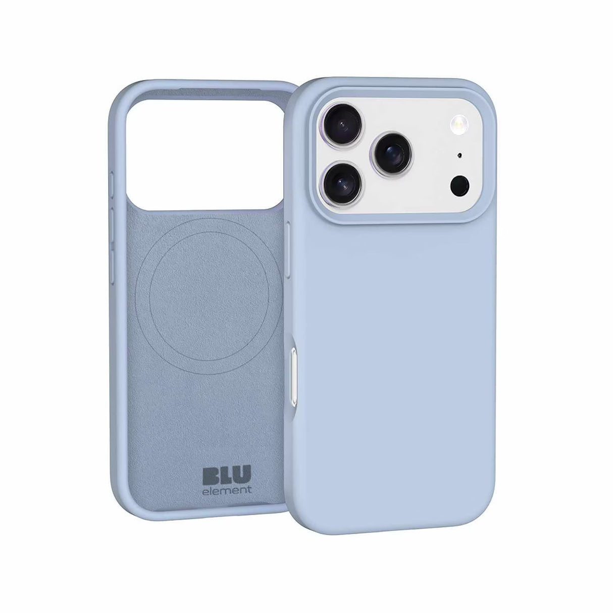 Étui Silicone MagSafe Pastel Bleu pour iPhone 17 Pro