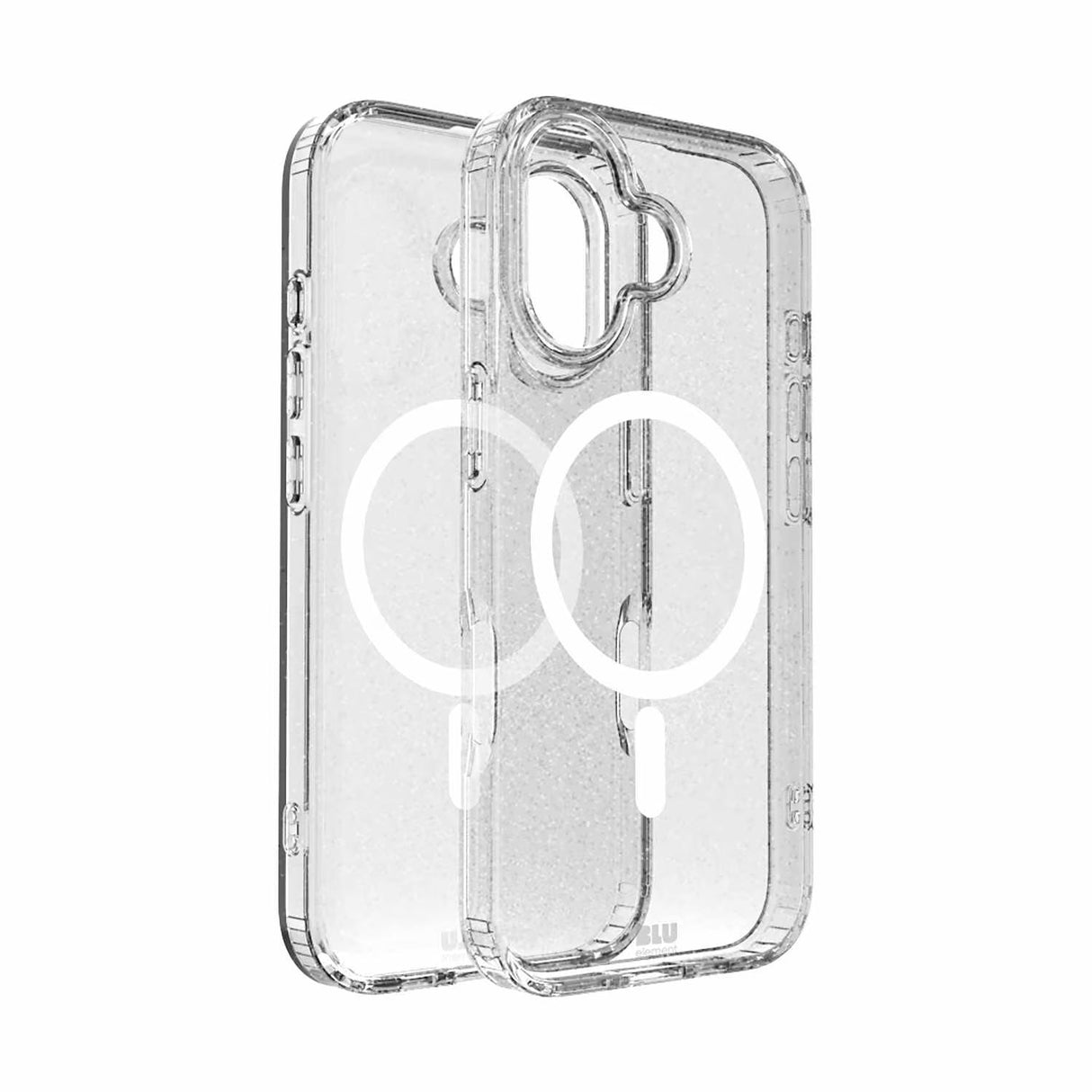 Étui DropZone Rugged MagSafe Clear Glitter pour iPhone 17