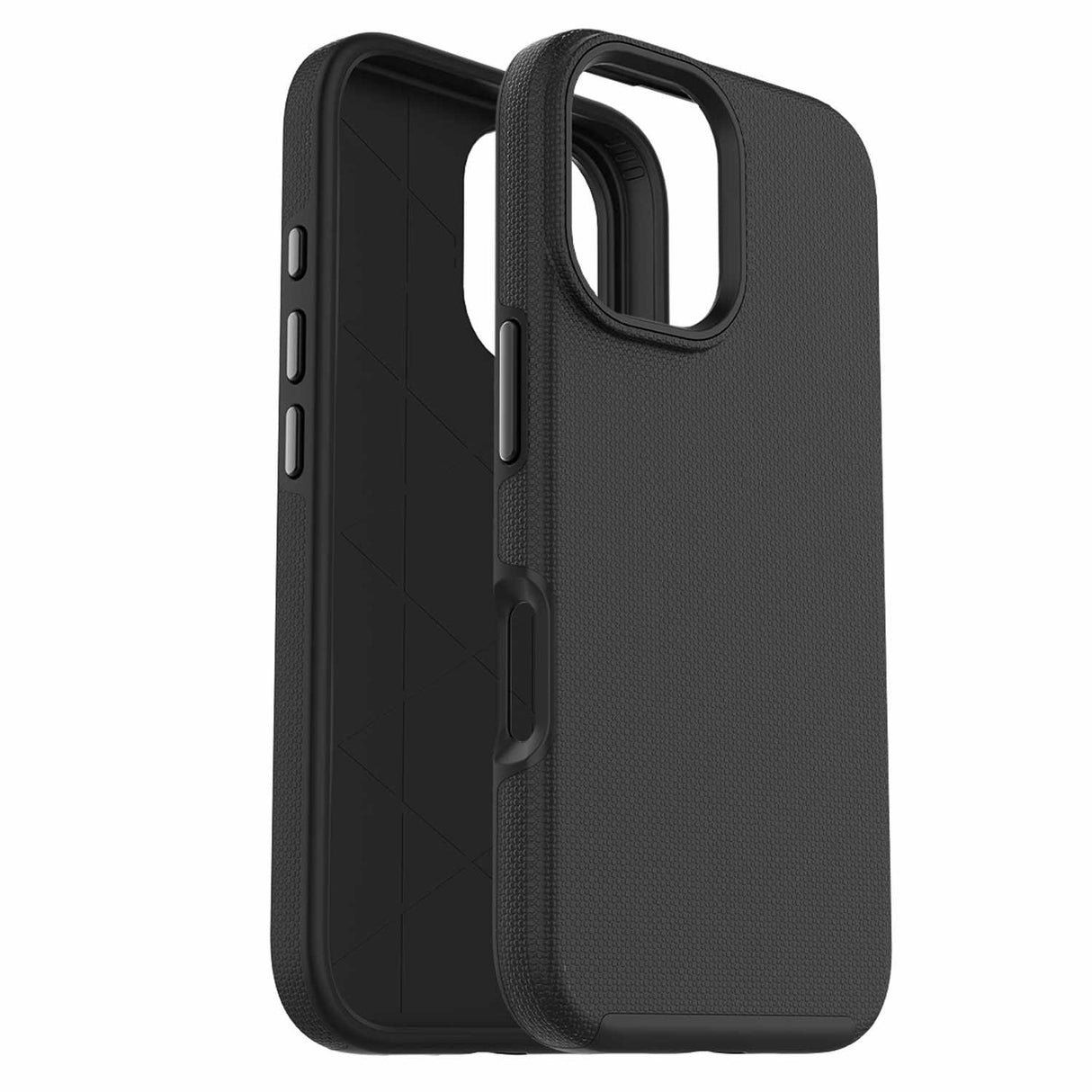 Étui Robuste Armour avec MagSafe Noir pour iPhone 16