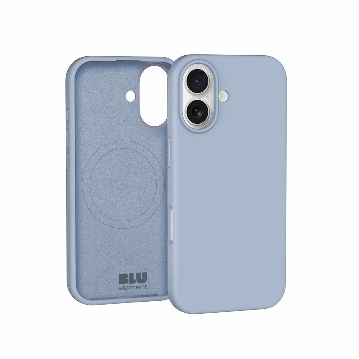 Étui Silicone MagSafe Pastel Bleu pour iPhone 17