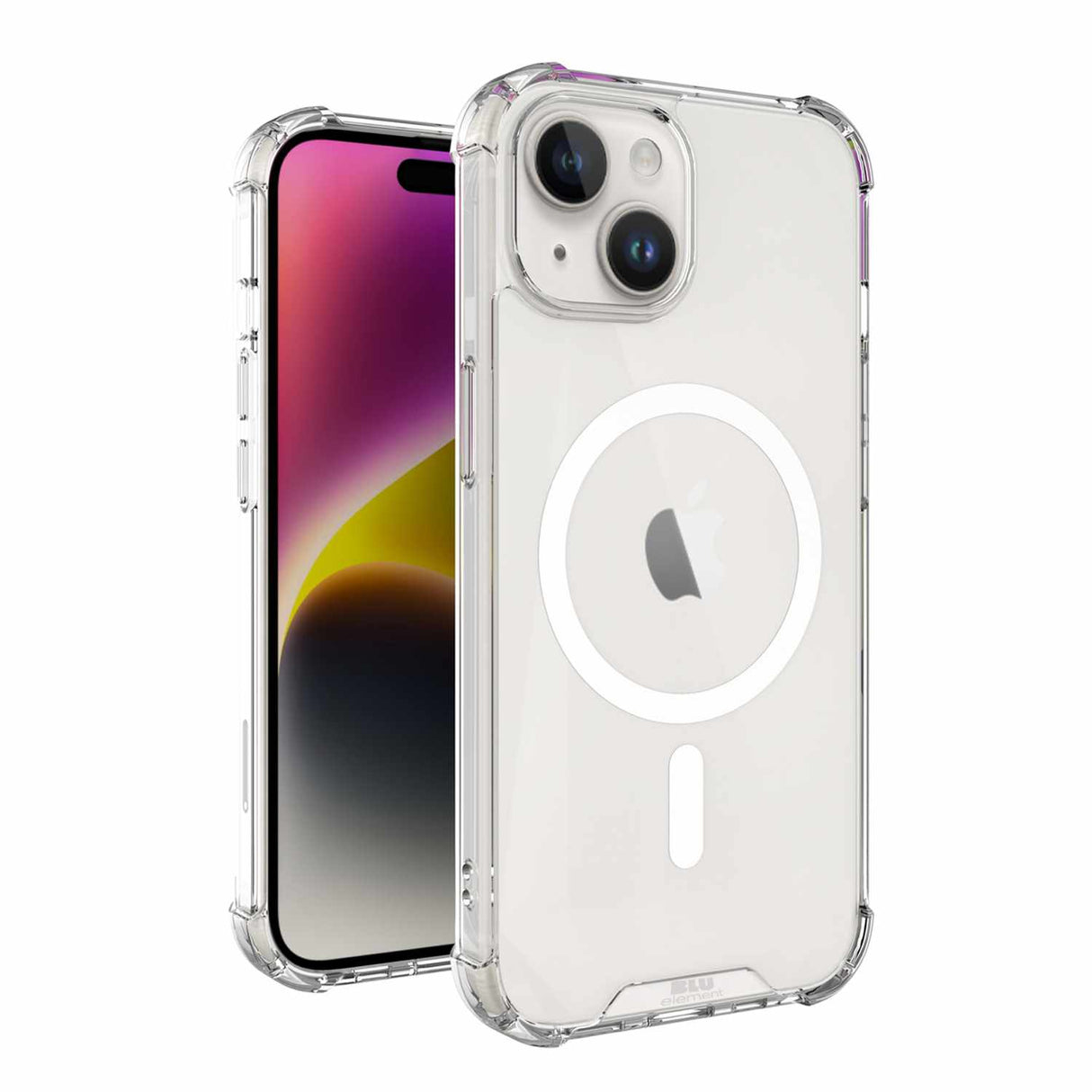 DropZone MagSafe Clear Rugged Case for iPhone 17th/16th/15/14/13