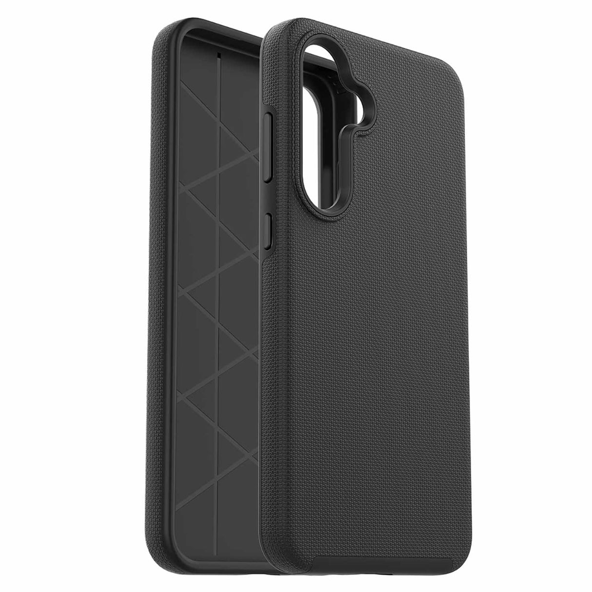 Étui Robuste Armour Noir pour Samsung Galaxy S25 FE