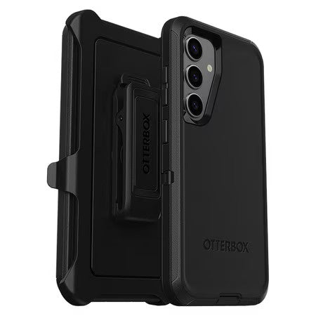 Étui Defender avec Holster Noir pour Samsung Galaxy S25/Galaxy S24 en Emballage en Vrac