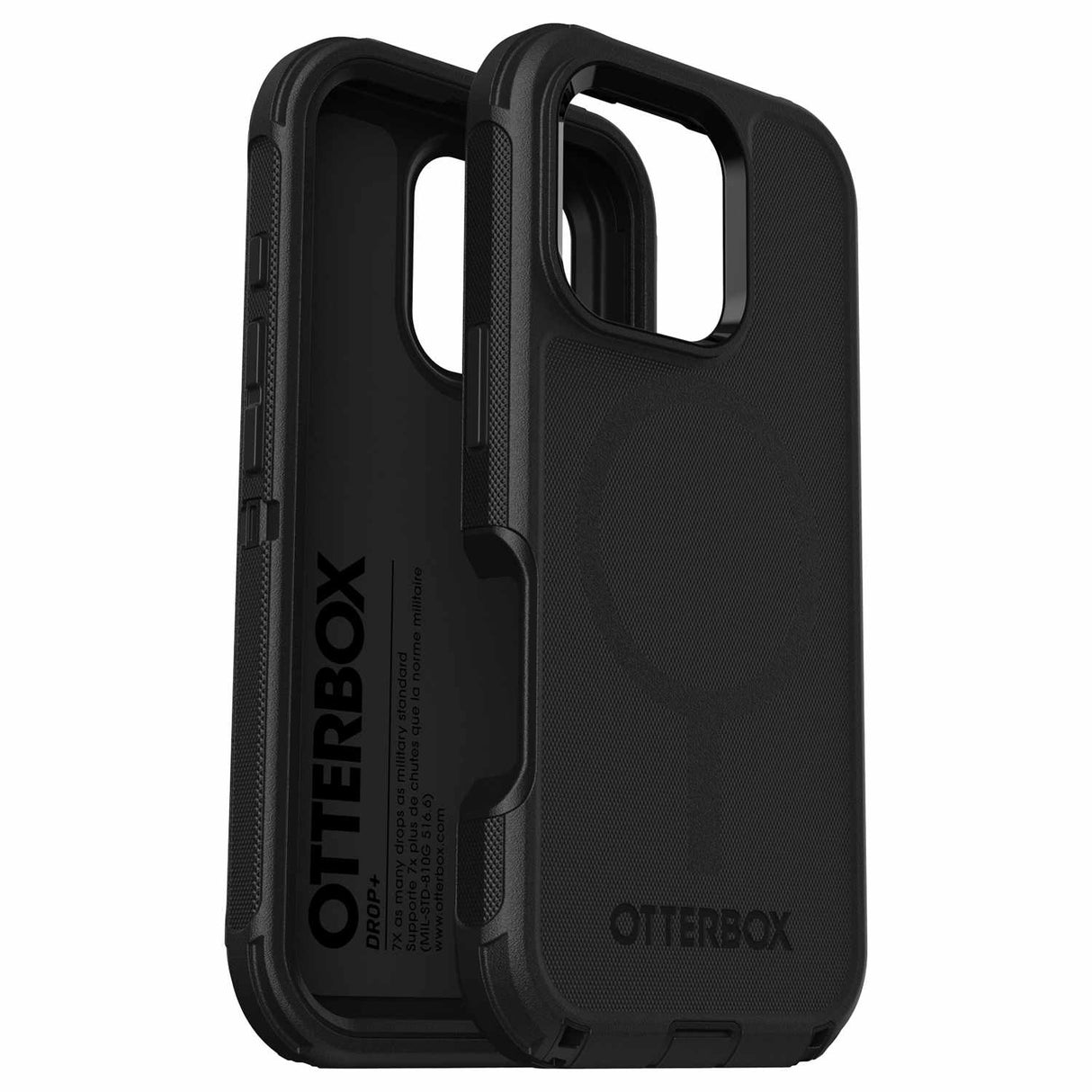 Étui Defender Pro MagSafe Noir pour iPhone 16 Pro