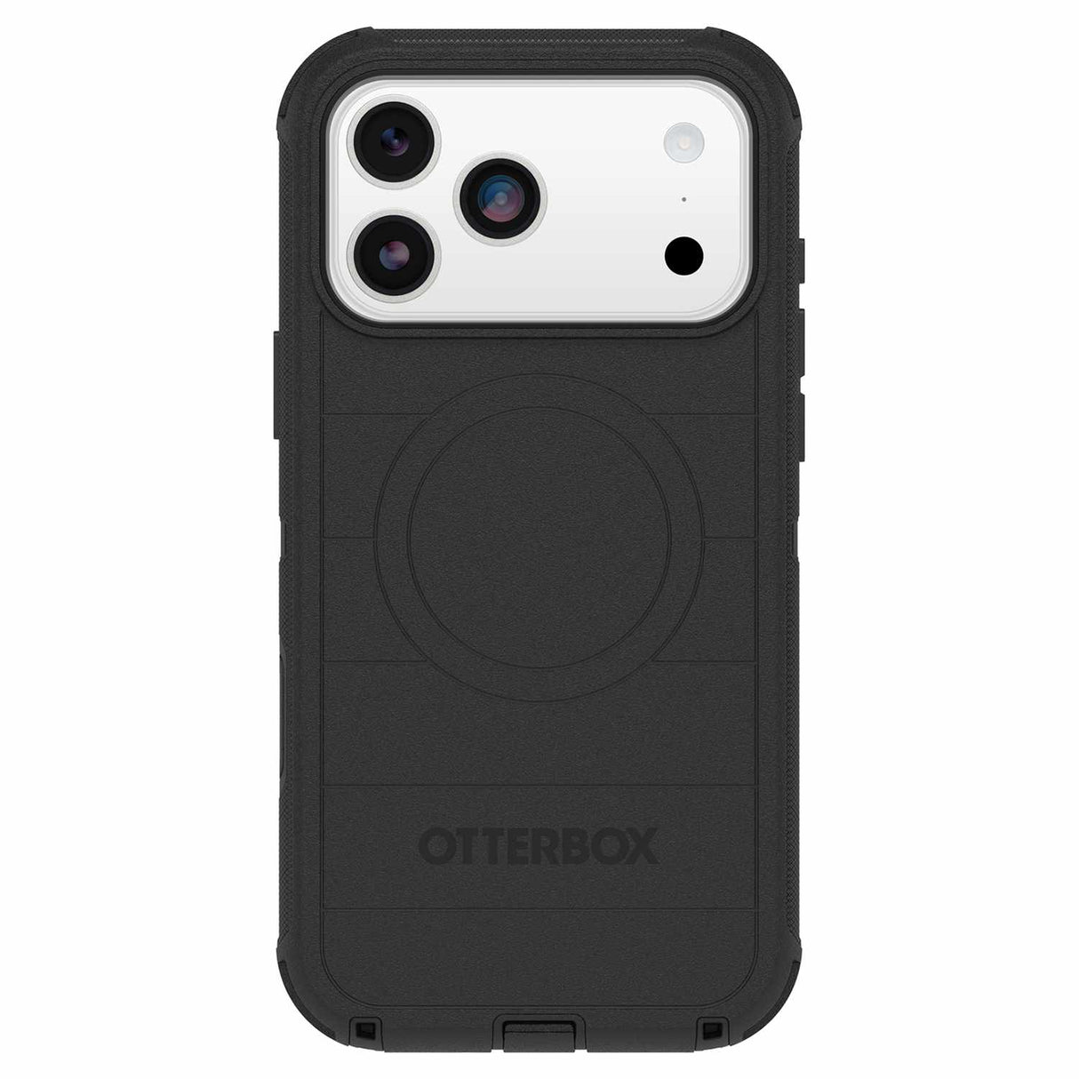 Étui Defender Pro MagSafe avec Holster Noir pour iPhone 17 Pro Max en Emballage en Vrac