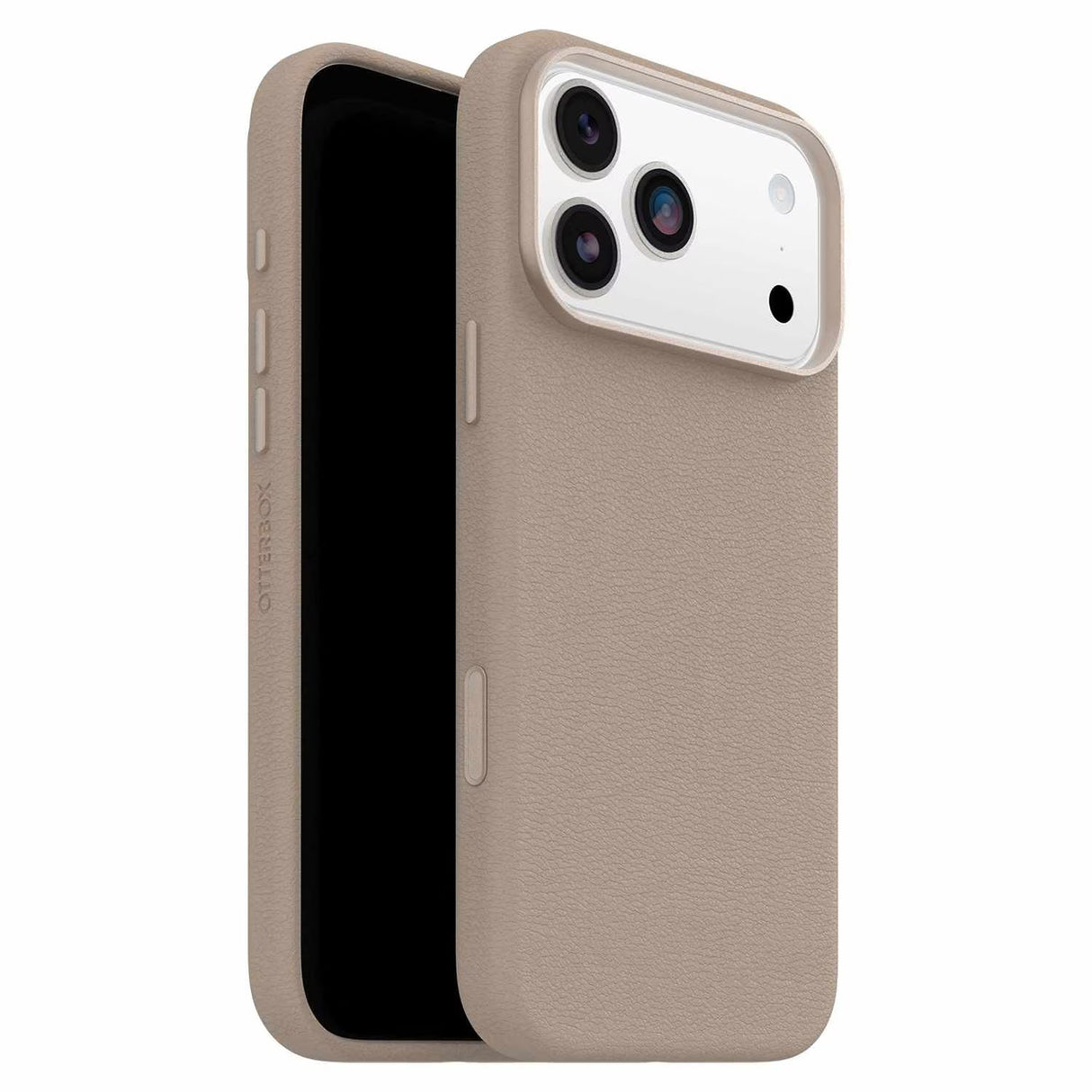 Étui Symmetry Cactus Leather MagSafe avec Contrôle de la Caméra Grey Comfort pour iPhone 17 Pro Max