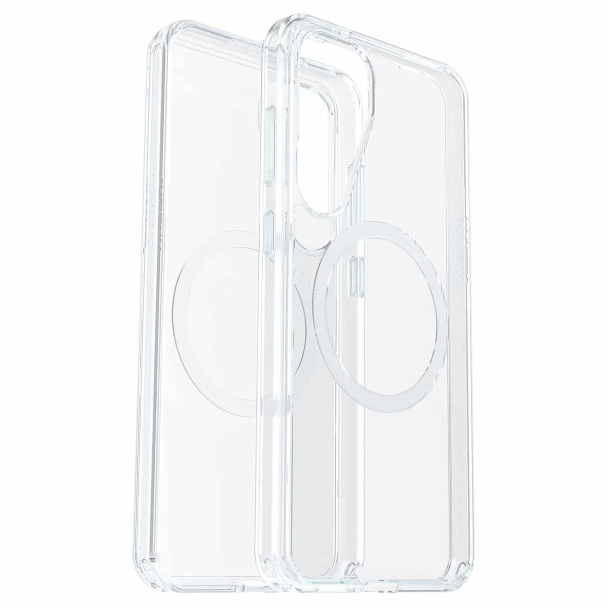 Étui Symmetry Clear Magnets Clear avec Teinte Bleu pour Samsung Galaxy S25+
