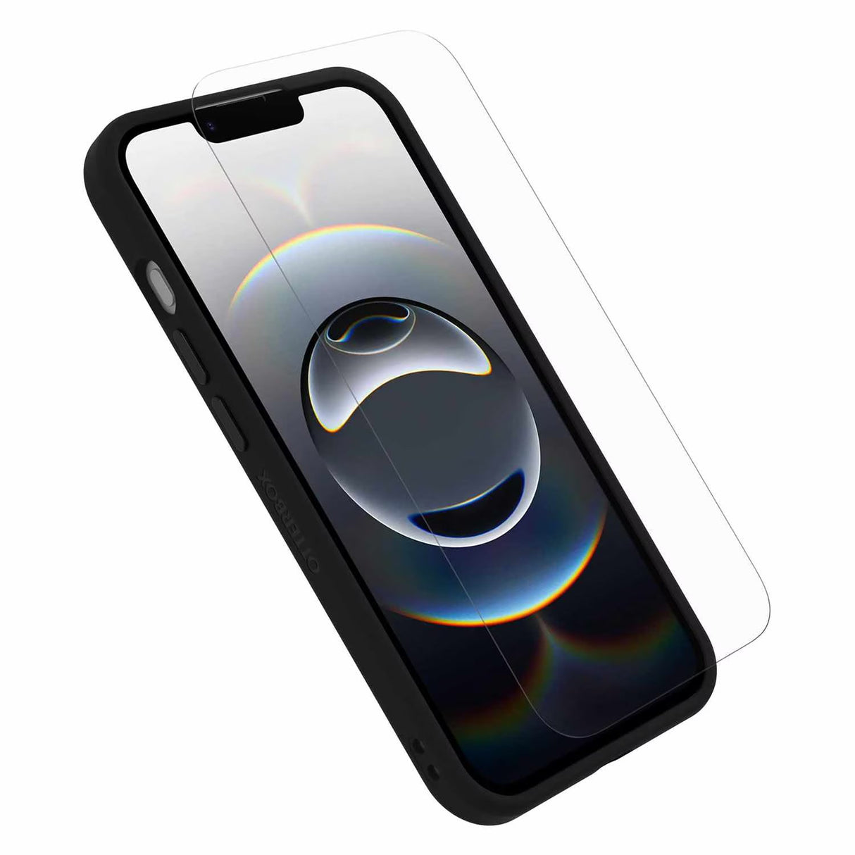 Étui Figura Noir et Protection D'écran en Verre pour iPhone 17e/16e/15/14/13