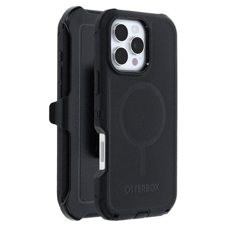 Étui Defender Pro MagSafe Noir pour iPhone 16 Pro Max en Emballage en Vrac