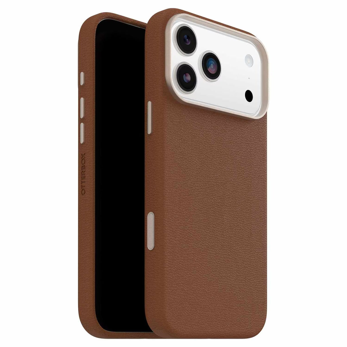 Étui Symmetry Cactus Leather MagSafe + Contrôle de la Caméra Dessert Saddle pour iPhone 17 Pro Max