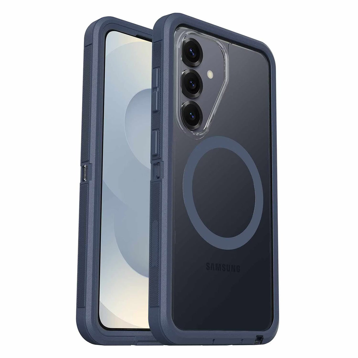 Étui Defender Pro XT Clear avec Magnets Baby Bleu Clear pour Samsung Galaxy S26+