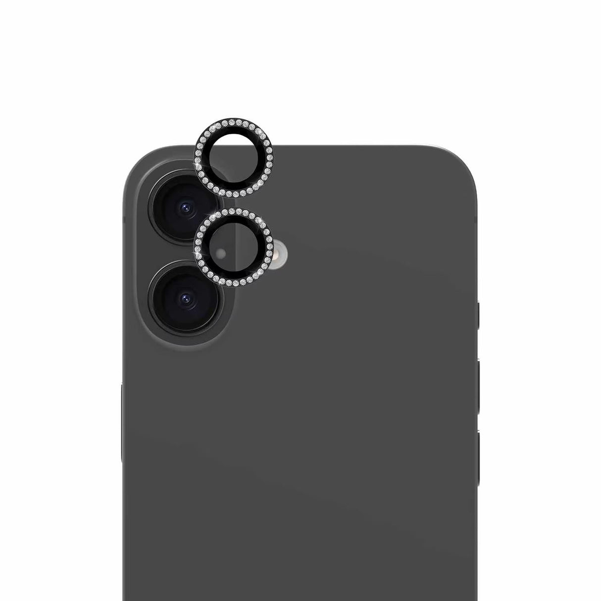 Protection D'objectif Diamond 1 par 1 Noir pour iPhone 17