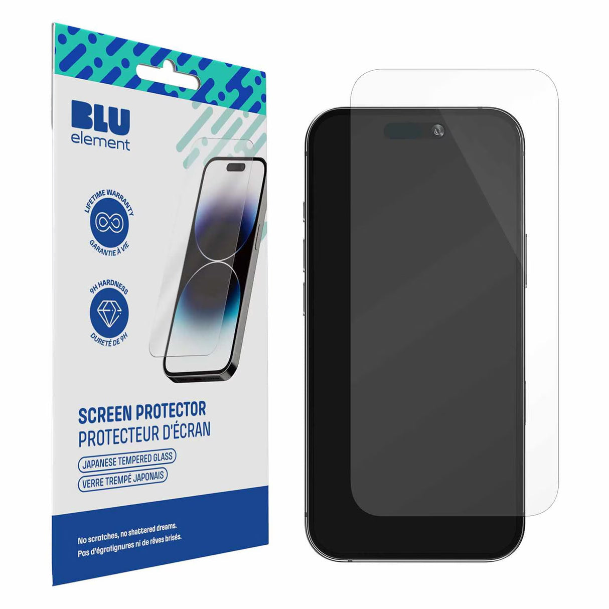 Tempered Glass Screen Protector for iPhone 16/15