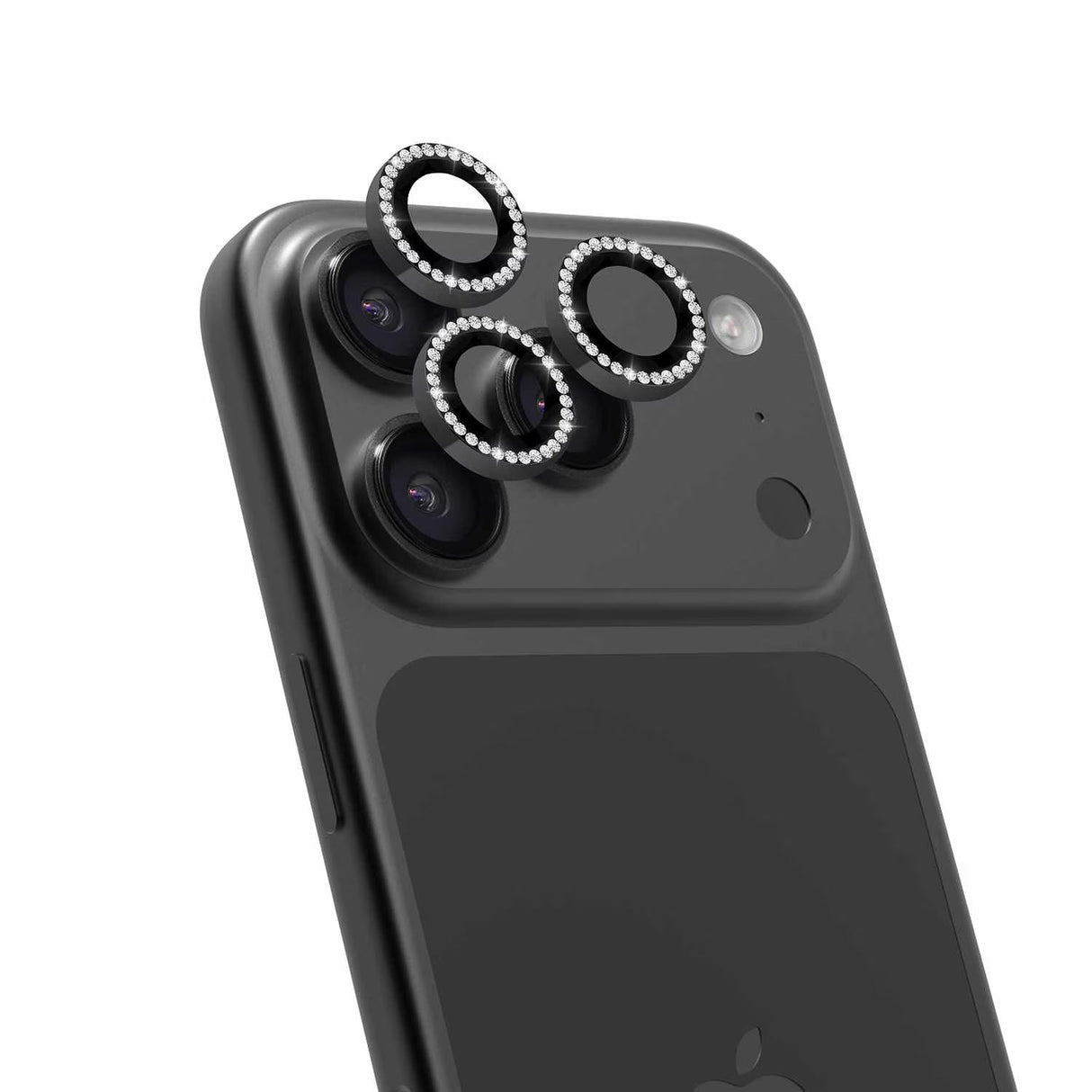 Protection D'objectif Diamond 1 par 1 Gris pour iPhone 17 Pro/17 Pro Max