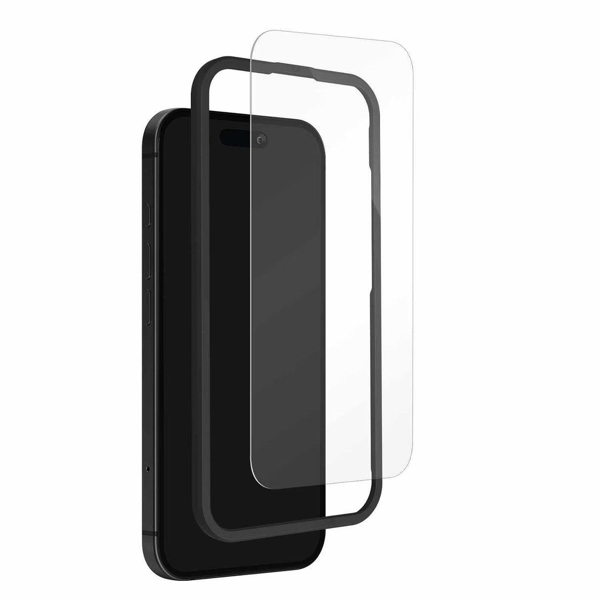Protecteur D'écran en Verre Trempé avec Kit D'installation pour iPhone 16 Pro Max